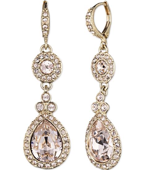 givenchy earrings sale|Givenchy gold drop earrings.